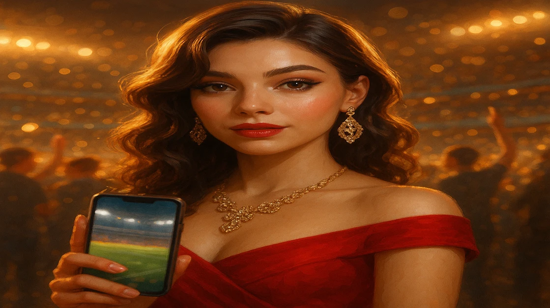 সূর্যাস্তের আলোয় একটি স্টেডিয়ামে ম্যাচে নামতে প্রস্তুত তিনজন পেশাদার ক্রিকেট খেলোয়াড়, kiriya অ্যাপ উপলব্ধ ক্রিকেট-গেমিংয়ের মহাকাব্যিক দলীয় ক্রিয়াকলাপ ও উচ্চ স্তরের জয়-পরাজয়ের মুহূর্ত ধারণ করে।
