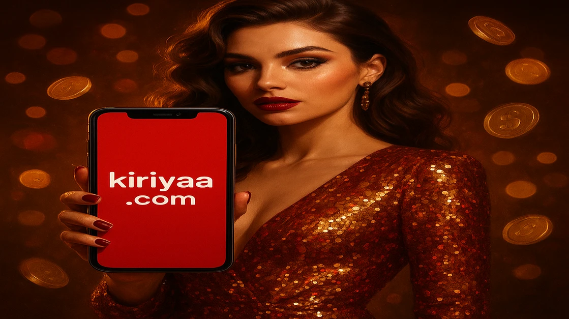 বেগুনি চুলে ও একটি পিস্তলধারী শক্তিশালী নারী জ্বলন্ত আর্কেড গেমসের পাশে দাঁড়িয়ে আছেন, যেখানে 'লগইন' ডিসপ্লে জ্বলছে; kiriya এর সর্বোচ্চ অ্যাকশন গেমসে লগইন করতে প্রস্তুত হন।